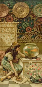 Goldfish, from the Pears Annual, Christmas, 1893 Goldfish, from the Pears Annual, Christmas, 1893