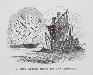 A Good Action meets Its Own Reward (engraving) A Good Action meets Its Own Reward (engraving)