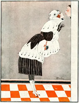Good bye and Thank You ! Mind my make-up- illustration from la Vie Parisienne, 1918 (litho) Good bye and Thank You ! Mind my make-up- illustration from la Vie Parisienne, 1918 (litho)