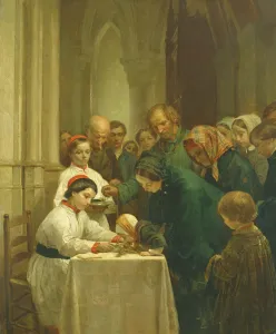 Good Friday in Notre-Dame Church (oil on panel) Good Friday in Notre-Dame Church (oil on panel)