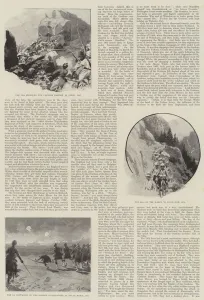 1st Battalion Gallery: The Gordon Highlanders and their Doughty Deeds of the Past (litho)