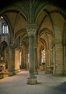 Gothic art: vault keys and warheads, ambulatory Gothic art: vault keys and warheads, ambulatory