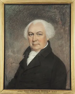 Gouverneur Morris, 1810 (pastel on grey paper) Gouverneur Morris, 1810 (pastel on grey paper)