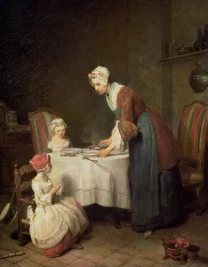 The Grace, 1740 (oil on canvas) (see also 204988) The Grace, 1740 (oil on canvas) (see also 204988)