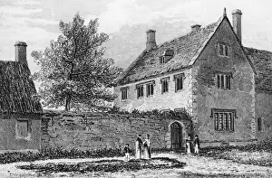 Grammar School at Adderbury, Oxfordshire, 1827 (engraving) Grammar School at Adderbury, Oxfordshire, 1827 (engraving)
