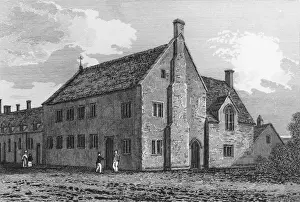Grammar School at Burford, Oxfordshire, 1827 (engraving) Grammar School at Burford, Oxfordshire, 1827 (engraving)