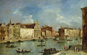 Gondoliers Gallery: The Grand Canal (oil on canvas)