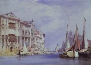 The Grand Canal, Venice, 1859 (pencil and w/c on paper) The Grand Canal, Venice, 1859 (pencil and w/c on paper)