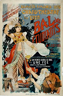 Grand Theatre de Lyon Poster, 1895 (colour litho) Grand Theatre de Lyon Poster, 1895 (colour litho)