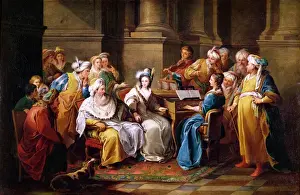 The Grand Turk Giving a Concert for his Mistress (oil on canvas) The Grand Turk Giving a Concert for his Mistress (oil on canvas)