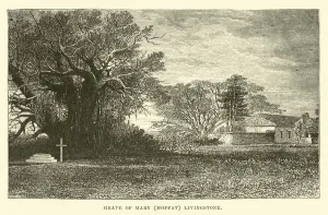 Grave of Mary (Moffat) Livingstone (engraving) Grave of Mary (Moffat) Livingstone (engraving)