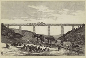 Scenic Gallery: The Great Crumlin Viaduct, on the Newport, Abergavenny, and Hereford Railway, Total Length