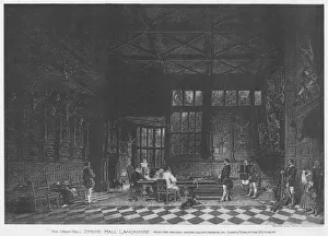 The Great Hall, Speke Hall, Lancashire (litho) The Great Hall, Speke Hall, Lancashire (litho)