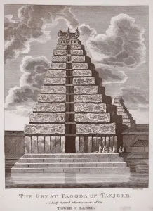 The Great Pagoda of Tanjore, pub. C. 1812 (engraving) The Great Pagoda of Tanjore, pub. C. 1812 (engraving)