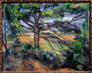 Great pine near Aix Painting by Paul Cezanne (1839-1906) 1890 Sun Great pine near Aix Painting by Paul Cezanne (1839-1906) 1890 Sun