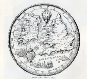 Great Seal of England during the Commonwealth, 1651 (litho) Great Seal of England during the Commonwealth, 1651 (litho)