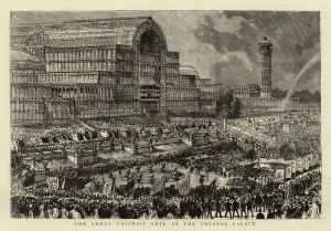 The Great Unionist Fete at the Crystal Palace (engraving) The Great Unionist Fete at the Crystal Palace (engraving)