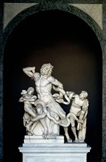 Greek art: Laocoon group (marble)