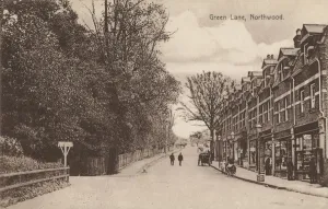Green Lane, Northwood, near London (b/w photo) Green Lane, Northwood, near London (b/w photo)