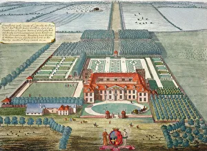 Grimsthorp in the county of Lincoln engraved by Johannes Kip (c.1652-1722) (engraving) Grimsthorp in the county of Lincoln engraved by Johannes Kip (c.1652-1722) (engraving)