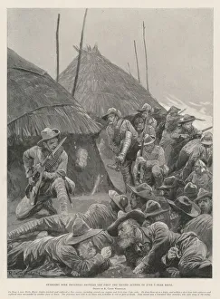 Guarding Boer Prisoners between the First and Second Actions of 6 June near Reitz (litho) Guarding Boer Prisoners between the First and Second Actions of 6 June near Reitz (litho)