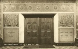 The Guards Chapel, The Great War Memorial (b/w photo) The Guards Chapel, The Great War Memorial (b/w photo)