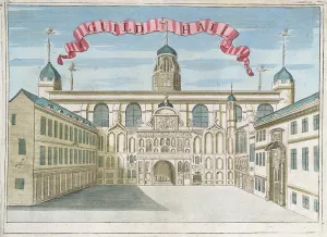 Guildhall, from A Book of the Prospects of the Remarkable Places in and about Guildhall, from A Book of the Prospects of the Remarkable Places in and about