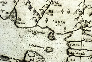 Maps Collection: The Gulf of Benin (former Dahomey), part of the Gulf of Guinea