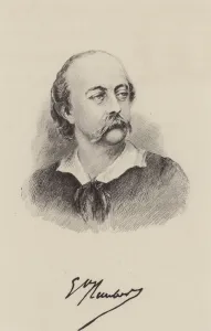 Gustave Flaubert, French novelist (engraving) Gustave Flaubert, French novelist (engraving)