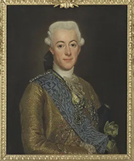 Gustave III roi de Suede - Portrait of King Gustav III of Sweden (1746-1792), by Roslin Gustave III roi de Suede - Portrait of King Gustav III of Sweden (1746-1792), by Roslin