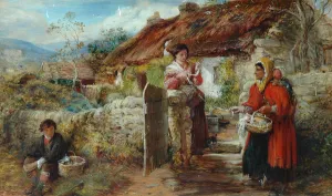 Peddler Gallery: The Gypsy (oil on panel)