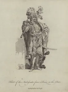 Habit of the Ambassador from Persia to the Port (engraving) Habit of the Ambassador from Persia to the Port (engraving)