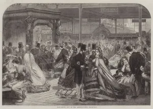 Half-Crown Day at the International Exhibition (engraving) Half-Crown Day at the International Exhibition (engraving)
