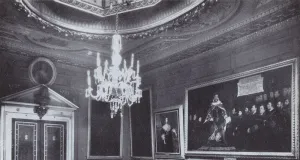 The hall of the Barbers Company, built by Inigo Jones The hall of the Barbers Company, built by Inigo Jones