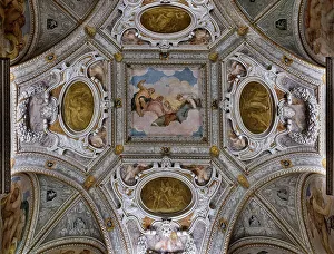 Zeus Gallery: Hall of the Council of Gods: ceiling (fresco)