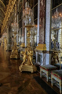 Castle Of Versailles Collection: Hall of Mirrors, Palace of Versailles (photo)