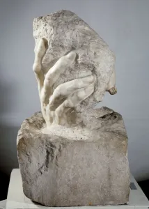The Hand of God Marble sculpture by Auguste Rodin (1840-1917) 20th century Paris The Hand of God Marble sculpture by Auguste Rodin (1840-1917) 20th century Paris