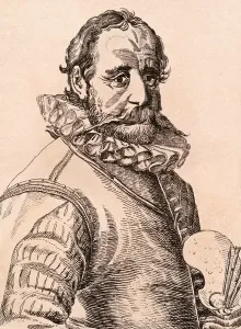 Hans Bol, illustration from 75 Portraits Of Celebrated Painters From Authentic Originals' Hans Bol, illustration from 75 Portraits Of Celebrated Painters From Authentic Originals'