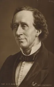 Hans Christian Andersen (1805-1875), Danish author and poet (litho) Hans Christian Andersen (1805-1875), Danish author and poet (litho)