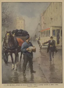 Happy end of the year, charcoal man who finds, on a street in Paris, a wallet containing a million and a half Happy end of the year, charcoal man who finds, on a street in Paris, a wallet containing a million and a half