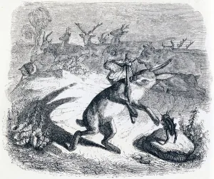 The hare's ears (Les oreilles du lievre) - Fables by La Fontaine The hare's ears (Les oreilles du lievre) - Fables by La Fontaine