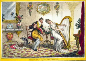 Harmony before Matrimony, pub. Hannah Humphrey, 25th October 1805 Harmony before Matrimony, pub. Hannah Humphrey, 25th October 1805