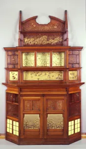 Harmony in Yellow and Gold: The Butterfly Cabinet Harmony in Yellow and Gold: The Butterfly Cabinet