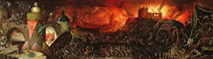 Limbe Gallery: The Harrowing of Hell (oil on panel)