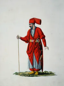 Hasseki Baltaci Valet del Sultani, probably by Cousinery, Ottoman period Hasseki Baltaci Valet del Sultani, probably by Cousinery, Ottoman period