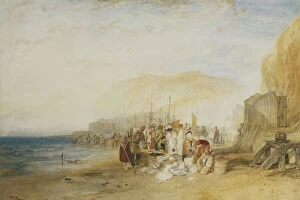 Heightened Gallery: Hastings: Fish Market on the Sands, Early Morning, 1822