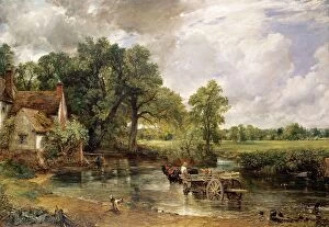 Landscape paintings Collection: The Hay Wain, 1821 (oil on canvas)
