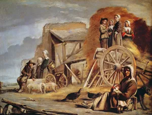 The Haycart, or Return from Haymaking, 1641 (oil on canvas) The Haycart, or Return from Haymaking, 1641 (oil on canvas)
