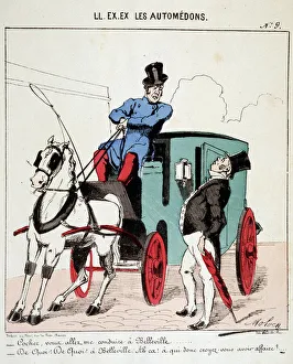 HE. EX. EX. Motoredons: Cartoon of transport in the city HE. EX. EX. Motoredons: Cartoon of transport in the city