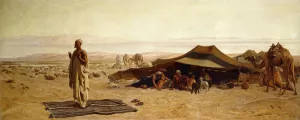 The Head of the House at Prayer, 1872 (oil on canvas) The Head of the House at Prayer, 1872 (oil on canvas)